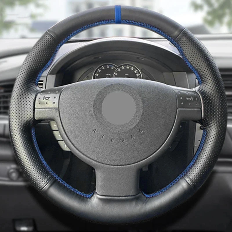 For Opel Corsa C Combo C 2001-2006 Vauxhall Holden Tigra Hand Braid Car Steering Wheel Cover Black Leather blue line blue strip
For Opel Corsa C Combo C 2001-2006 Vauxhall Holden Tigra Hand Braid Car Steering Wheel Cover Black Leather blue line blue strip