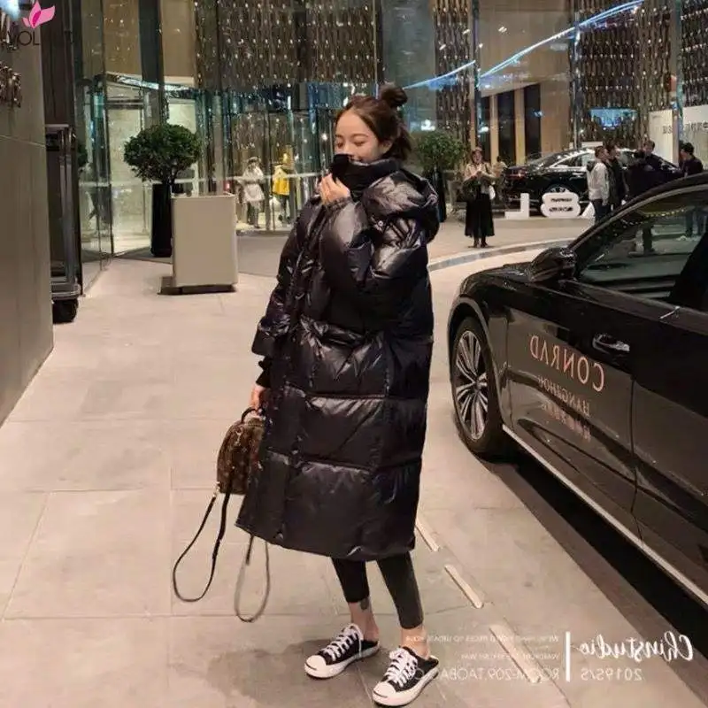 VOLALO Winter Warm Leather Parkas Women Fashion Straight Loose Pockets Coats Women Elegant Long Cotton Jackets Female Ladies
VOLALO Winter Warm Leather Parkas Women Fashion Straight Loose Pockets Coats Women Elegant Long Cotton Jackets Female Ladies