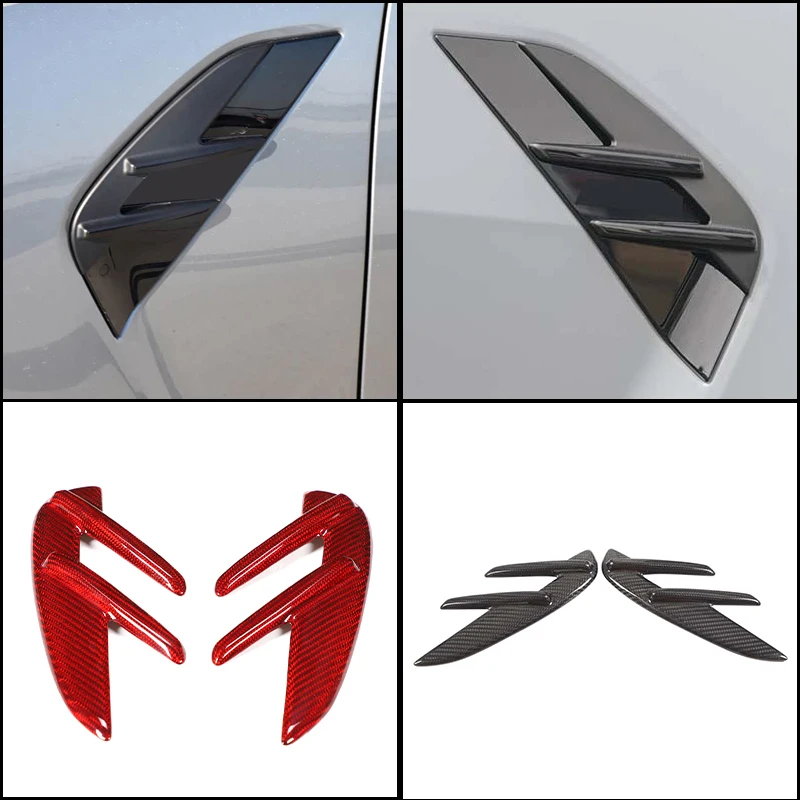 For BMW G80 M3 G82 M4 2021+ 2Pcs Real Dry Carbon Fiber Side Fender Trim Cover Overlay 3K Twill Weave Stick-On
For BMW G80 M3 G82 M4 2021+ 2Pcs Real Dry Carbon Fiber Side Fender Trim Cover Overlay 3K Twill Weave Stick-On