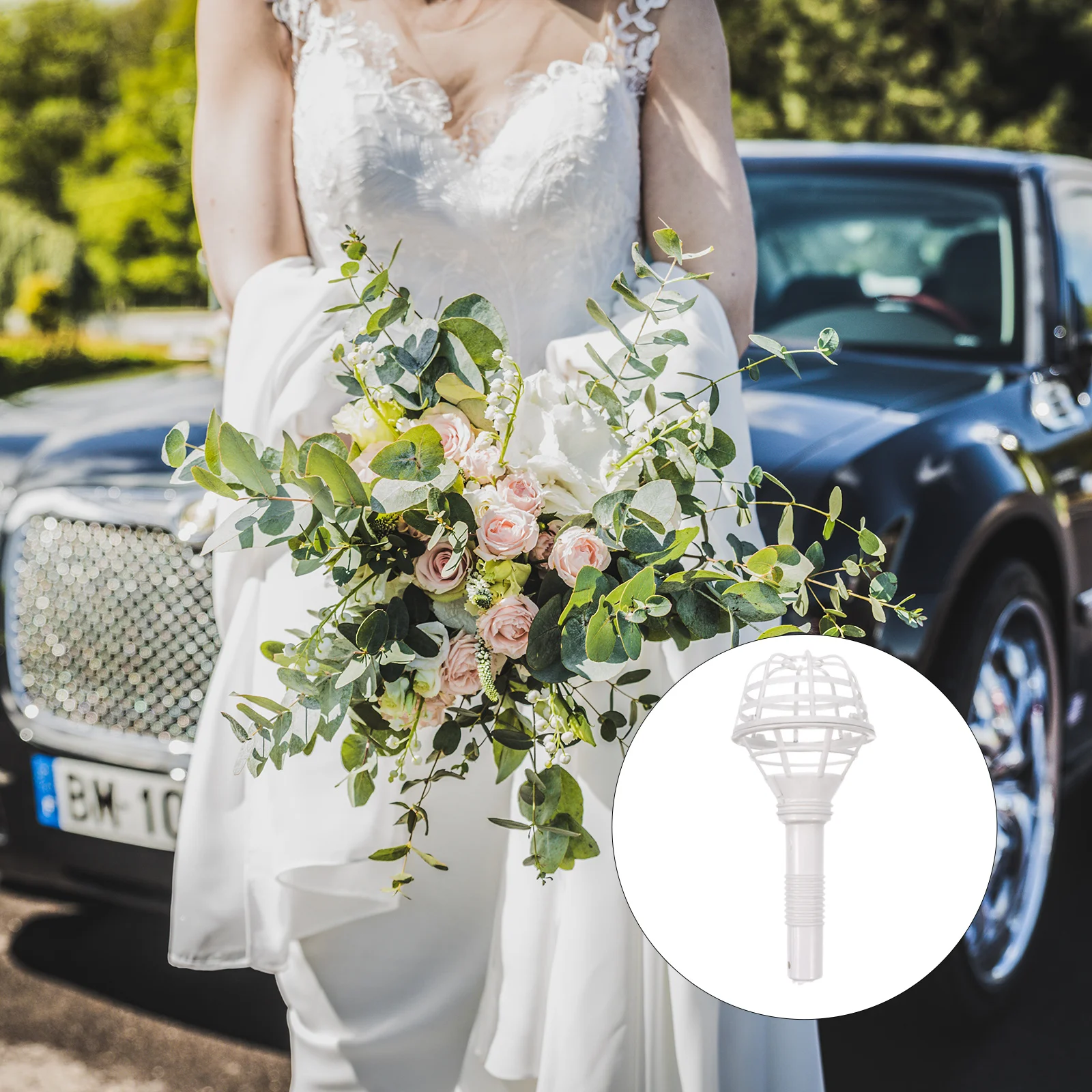 10 Pcs Empty Receptacle Plastic Bouquet Holders Premium Material Eco Friendly Wedding Flower Holder Bridal Photo Decor
10 Pcs Empty Receptacle Plastic Bouquet Holders Premium Material Eco Friendly Wedding Flower Holder Bridal Photo Decor