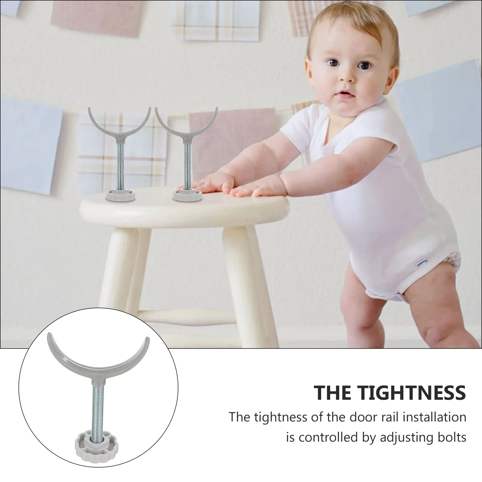 1 pcs U Shape Gate Fixing Fitting Security Door Rail Sturdy Adjustable Heat Resistant Alloy Accessory for Baby Kids Pet Safety
1 pcs U Shape Gate Fixing Fitting Security Door Rail Sturdy Adjustable Heat Resistant Alloy Accessory for Baby Kids Pet Safety