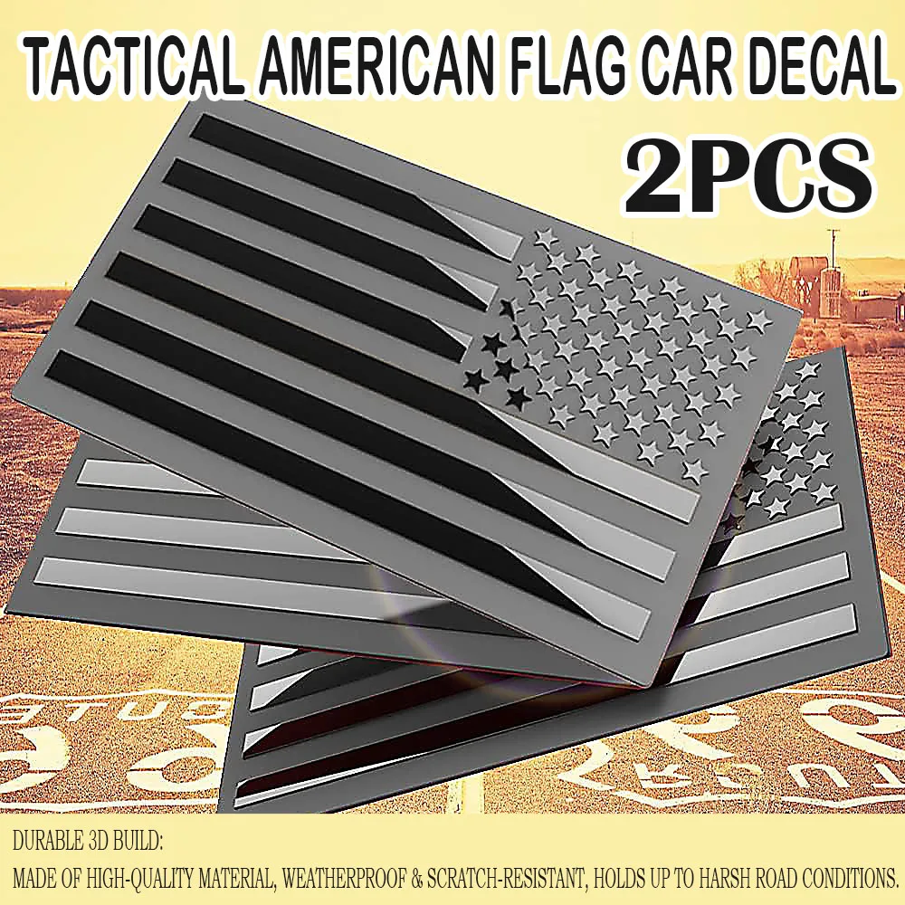 2Pcs 3D embossed matte black American flag metal badge sticker, which is commonly used on computer doors of various automobile and motorcycle vacuum cups.
2Pcs 3D embossed matte black American flag metal badge sticker, which is commonly used on computer doors of various automobile and motorcycle vacuum cups.