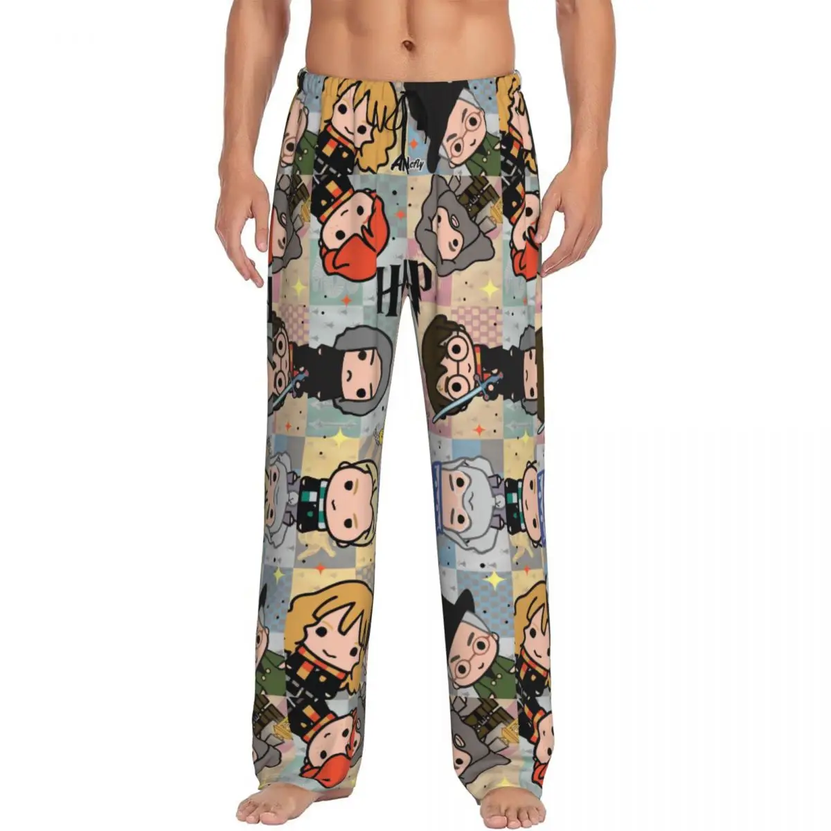 Custom Printed Men Harrys Magic Adventure Movies Potters Pajama Pants Sleepwear Sleep Lounge Bottoms with Pockets
Custom Printed Men Harrys Magic Adventure Movies Potters Pajama Pants Sleepwear Sleep Lounge Bottoms with Pockets