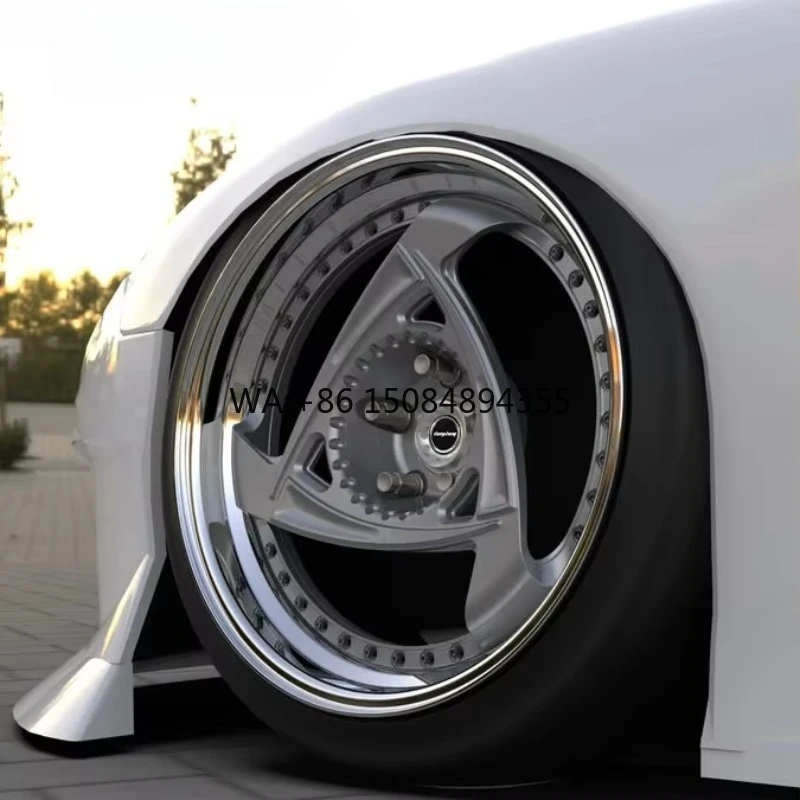 2 Piece Deep Concave Chrome Lip 18 19 20 21 22 24 Inch 5x114.3 5x120 5x130 Forged Aluminum Alloy Rim for Rx7 Chevy
2 Piece Deep Concave Chrome Lip 18 19 20 21 22 24 Inch 5x114.3 5x120 5x130 Forged Aluminum Alloy Rim for Rx7 Chevy