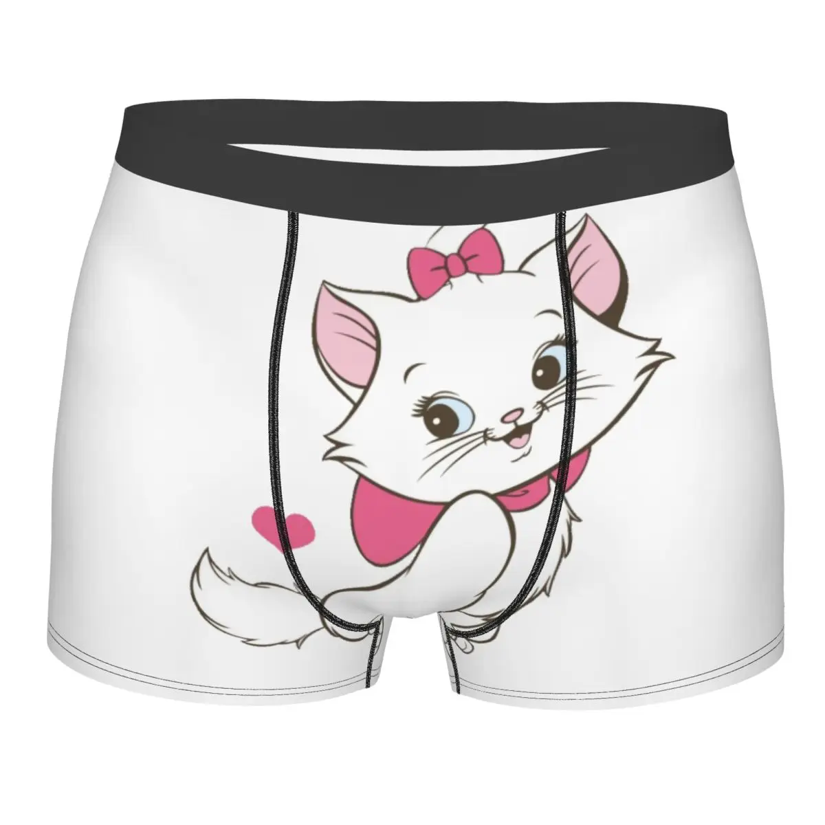 Мужское сексуальное нижнее белье Aristocats с рисунком кота Мари, трусы-боксеры, мужские эластичные шорты, трусы
Мужское сексуальное нижнее белье Aristocats с рисунком кота Мари, трусы-боксеры, мужские эластичные шорты, трусы