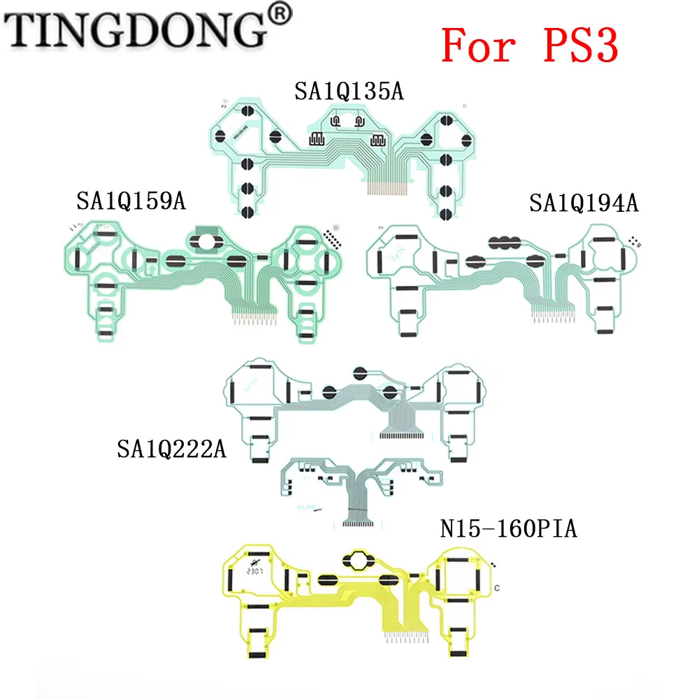 For PS3 SA1Q135A SA1Q159A 1SA1Q94A SA1Q222A N15-160PIA Vibration Conductive Film Controller Ribbon Circuit Board
For PS3 SA1Q135A SA1Q159A 1SA1Q94A SA1Q222A N15-160PIA Vibration Conductive Film Controller Ribbon Circuit Board