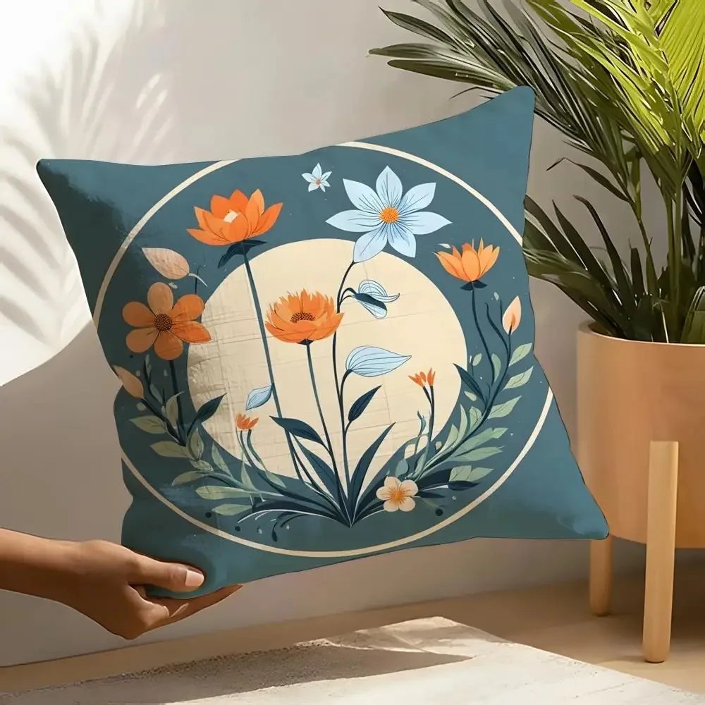 Folk Art Bird Floral Cushion Cover 2D Flat Printed Peach Skin Pillow Case for Living Room Sofa Couch Nordic Decor 45x45
Folk Art Bird Floral Cushion Cover 2D Flat Printed Peach Skin Pillow Case for Living Room Sofa Couch Nordic Decor 45x45