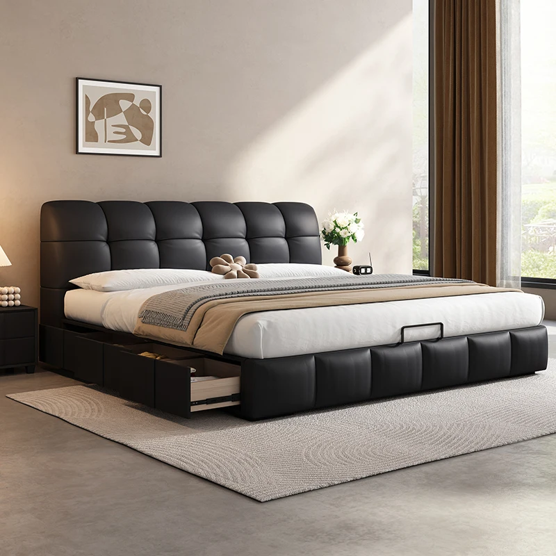 Black Corner Luxury Double Bed Headboard Wooden Vintage Frame Bedroom Double Bed Adults Home Camas De Dormitorio Furniture
Black Corner Luxury Double Bed Headboard Wooden Vintage Frame Bedroom Double Bed Adults Home Camas De Dormitorio Furniture
