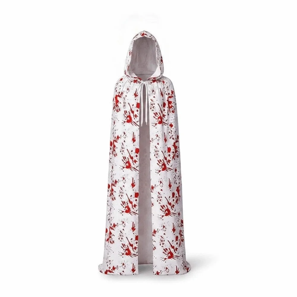 Stretchy Halloween Bloody Cloak Realistic Blood Print Washable Durable Blood Splatter Stockings Lightweight Polyester
Stretchy Halloween Bloody Cloak Realistic Blood Print Washable Durable Blood Splatter Stockings Lightweight Polyester