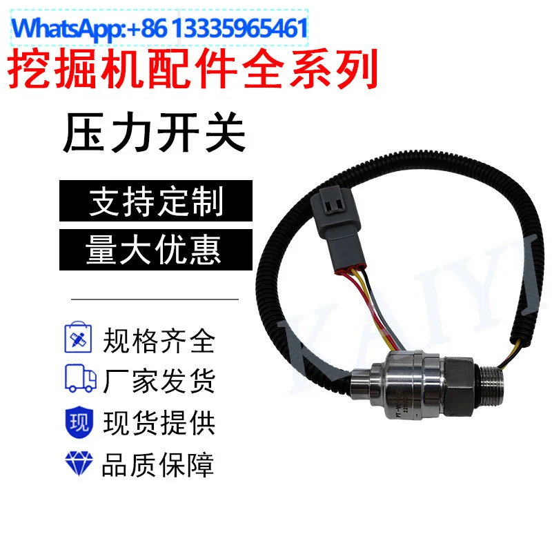 For Excavator Parts for Kato 450/700/512/820/1023-3 Hydraulic Pump High Pressure Sensor PT-W-82
For Excavator Parts for Kato 450/700/512/820/1023-3 Hydraulic Pump High Pressure Sensor PT-W-82