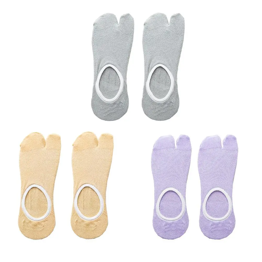 Two toed Socks 3 Pairs Toe splitting Cotton Breathable Summer Comfortable Anti sliding Heel Flexible Elastic Wear resistant
Two toed Socks 3 Pairs Toe splitting Cotton Breathable Summer Comfortable Anti sliding Heel Flexible Elastic Wear resistant