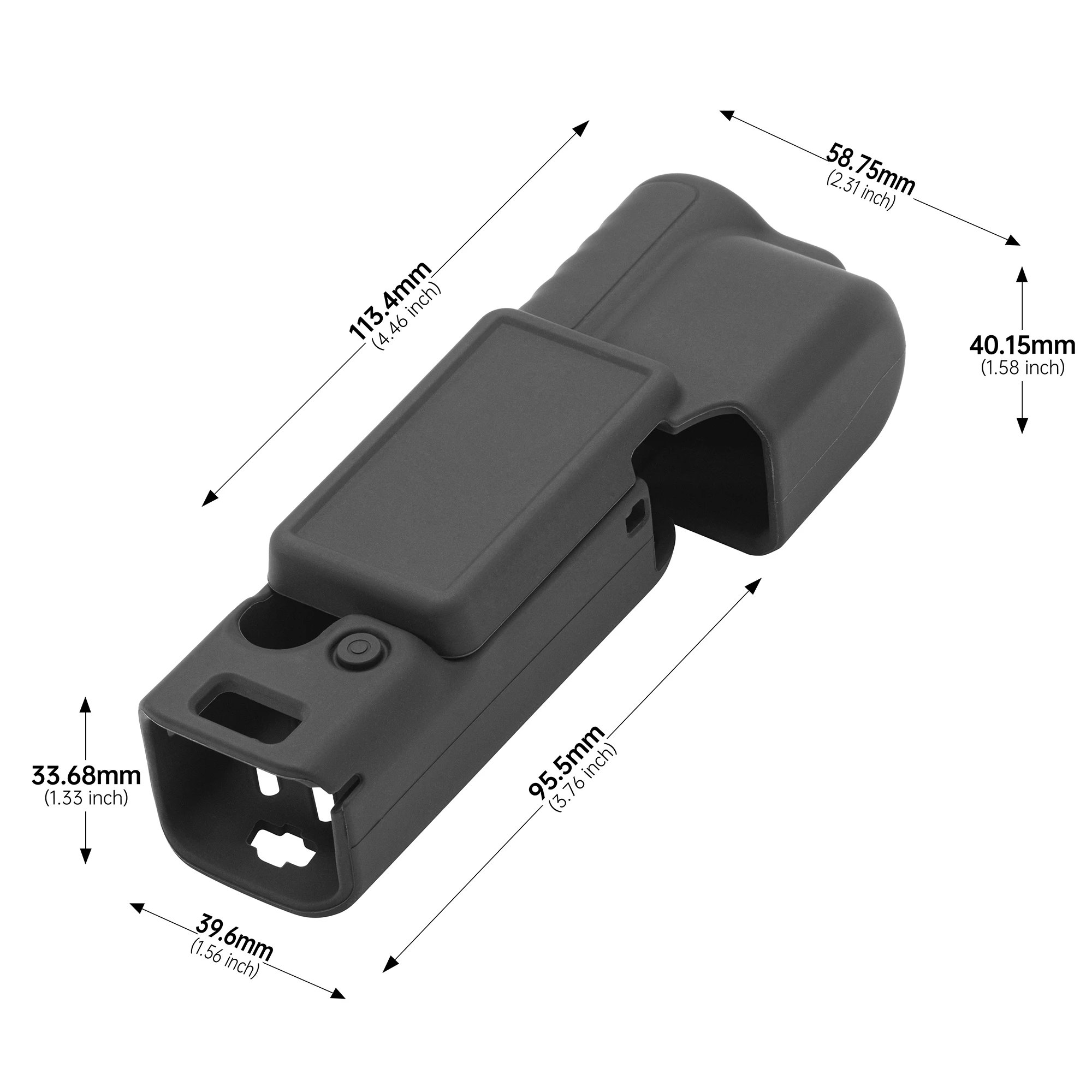 Soft Silicone Protective Cover for DJI Pocket 4 Camera Anti-Drop Protective Shell Accessory
Soft Silicone Protective Cover for DJI Pocket 4 Camera Anti-Drop Protective Shell Accessory