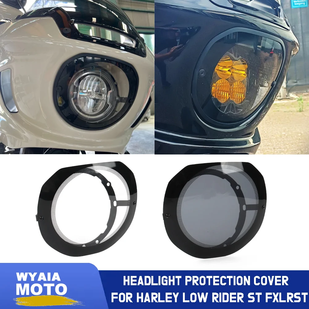 For Harley Softail Low Rider St El Diablo Fxrst Fxlrst New Auxiliary Light Protection Cover Headlight Protection Cover
For Harley Softail Low Rider St El Diablo Fxrst Fxlrst New Auxiliary Light Protection Cover Headlight Protection Cover