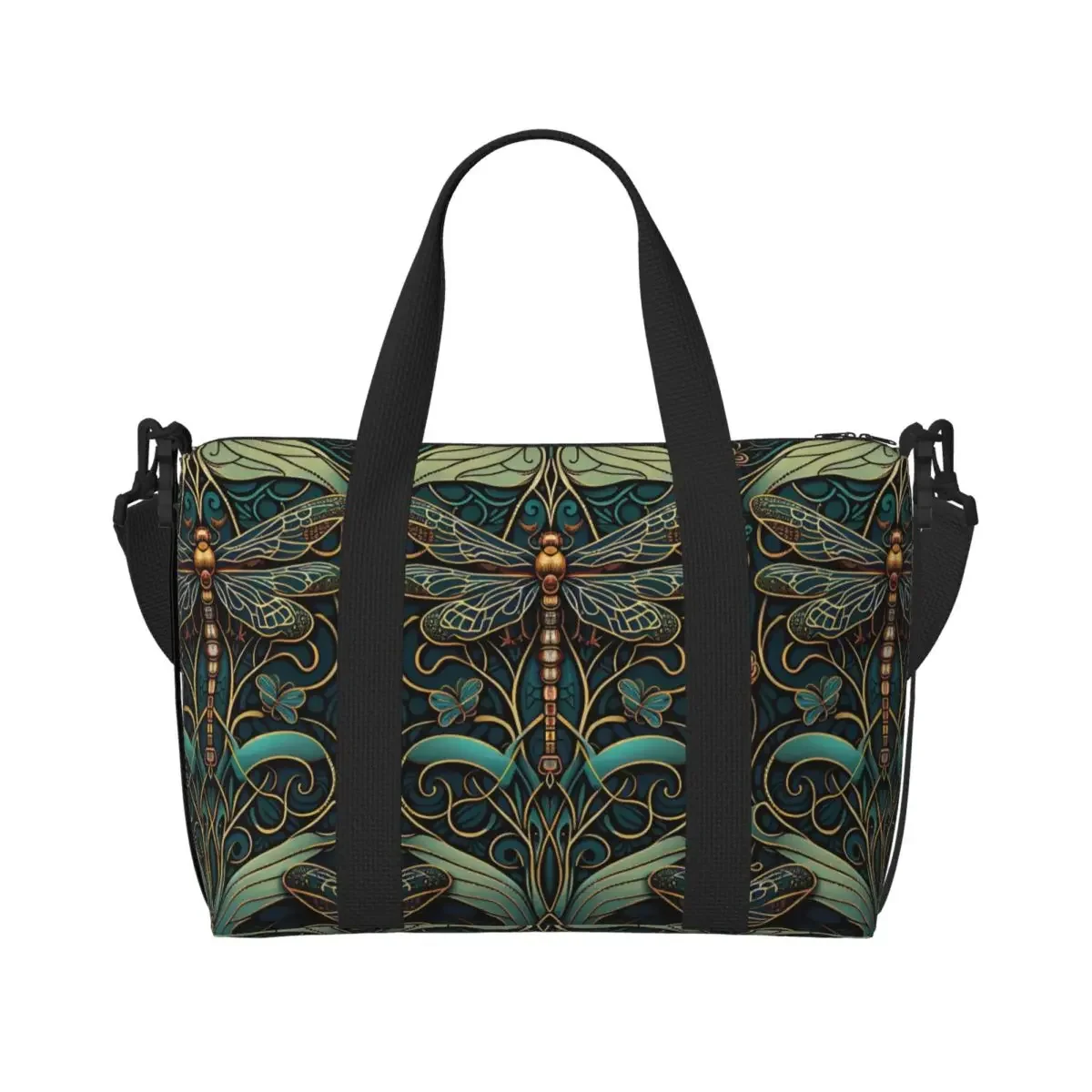 Custom Large Funny Colorful Dragonfly Tote Bag for Women Shopper Shoulder Beach Gym Travel Bag
Custom Large Funny Colorful Dragonfly Tote Bag for Women Shopper Shoulder Beach Gym Travel Bag