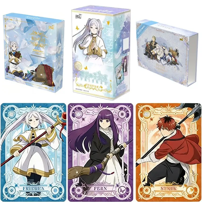 Оригинальные коллекционные карты KAYOU Frieren Beyond Journey's End, лимитированная серия, аутентичные аниме-аксессуары, подарки для детей на праздники
Оригинальные коллекционные карты KAYOU Frieren Beyond Journey's End, лимитированная серия, аутентичные аниме-аксессуары, подарки для детей на праздники