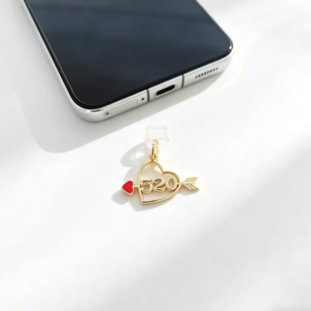 520 Heart-Piercing Arrow Phone Dust Plug, Romantic Confession Heart Arrow Design Charging Port Dust Protection Plug, Universal Iphone/Android Phone Decorative Accessory, Confession Gift
520 Heart-Piercing Arrow Phone Dust Plug, Romantic Confession Heart Arrow Design Charging Port Dust Protection Plug, Universal Iphone/Android Phone Decorative Accessory, Confession Gift