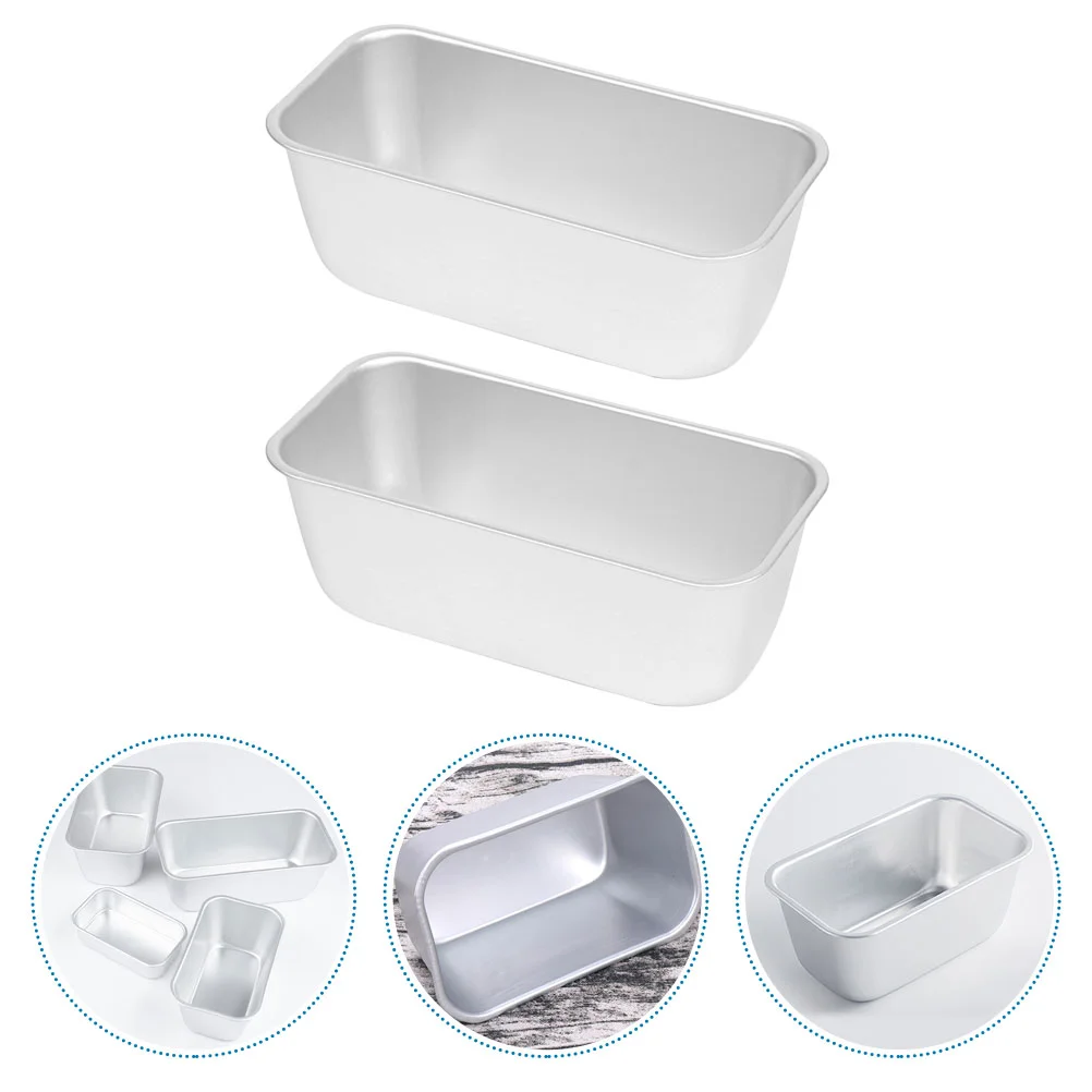 2 Pcs Heavy Duty Aluminum Alloy Deep Baking Pan Nonstick Oven Refrigerator Freezer Multipurpose Bread Molds
2 Pcs Heavy Duty Aluminum Alloy Deep Baking Pan Nonstick Oven Refrigerator Freezer Multipurpose Bread Molds
