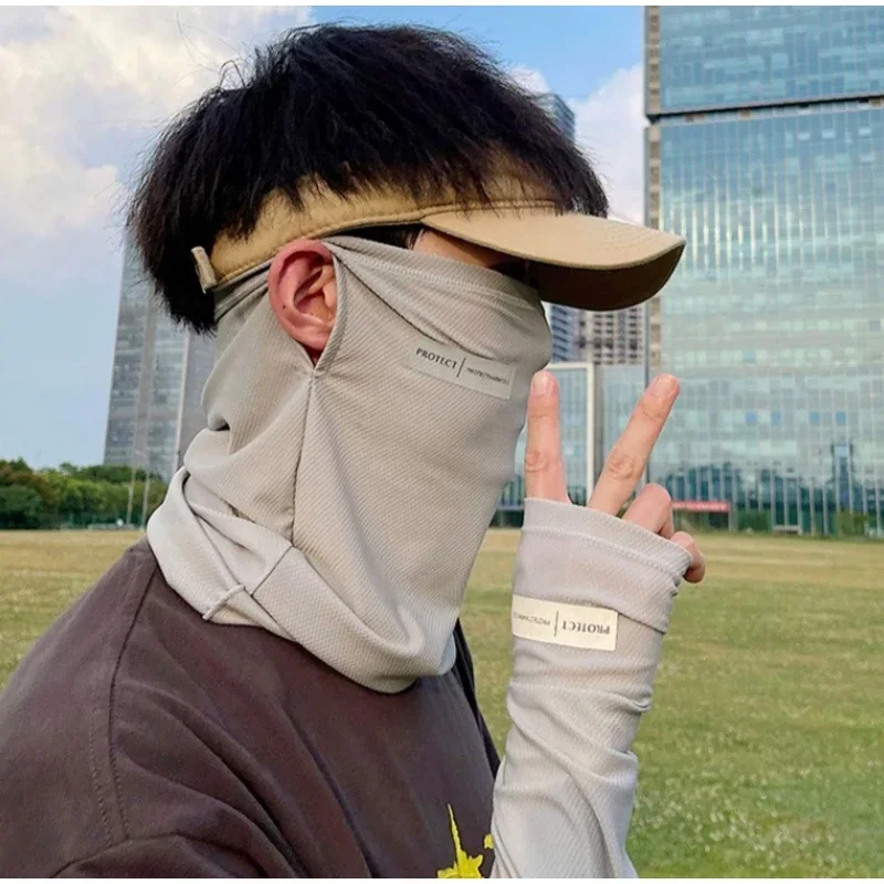 Summer Outdoor Sunscreen Golf Sun Proof Ice Silk Sleeve Men Women Collar Fishing Solid Color Riding UV Protect Neckline Mask
Summer Outdoor Sunscreen Golf Sun Proof Ice Silk Sleeve Men Women Collar Fishing Solid Color Riding UV Protect Neckline Mask
