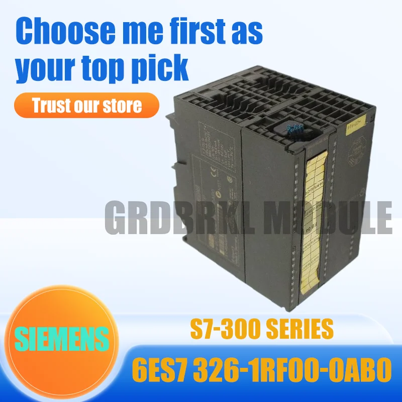 New Original SIEMENS 6ES7 326-1RF00-0AB0 6ES7326-1RF00-0AB0 SIMATIC S7-300 SM326 Digital Input Module
New Original SIEMENS 6ES7 326-1RF00-0AB0 6ES7326-1RF00-0AB0 SIMATIC S7-300 SM326 Digital Input Module
