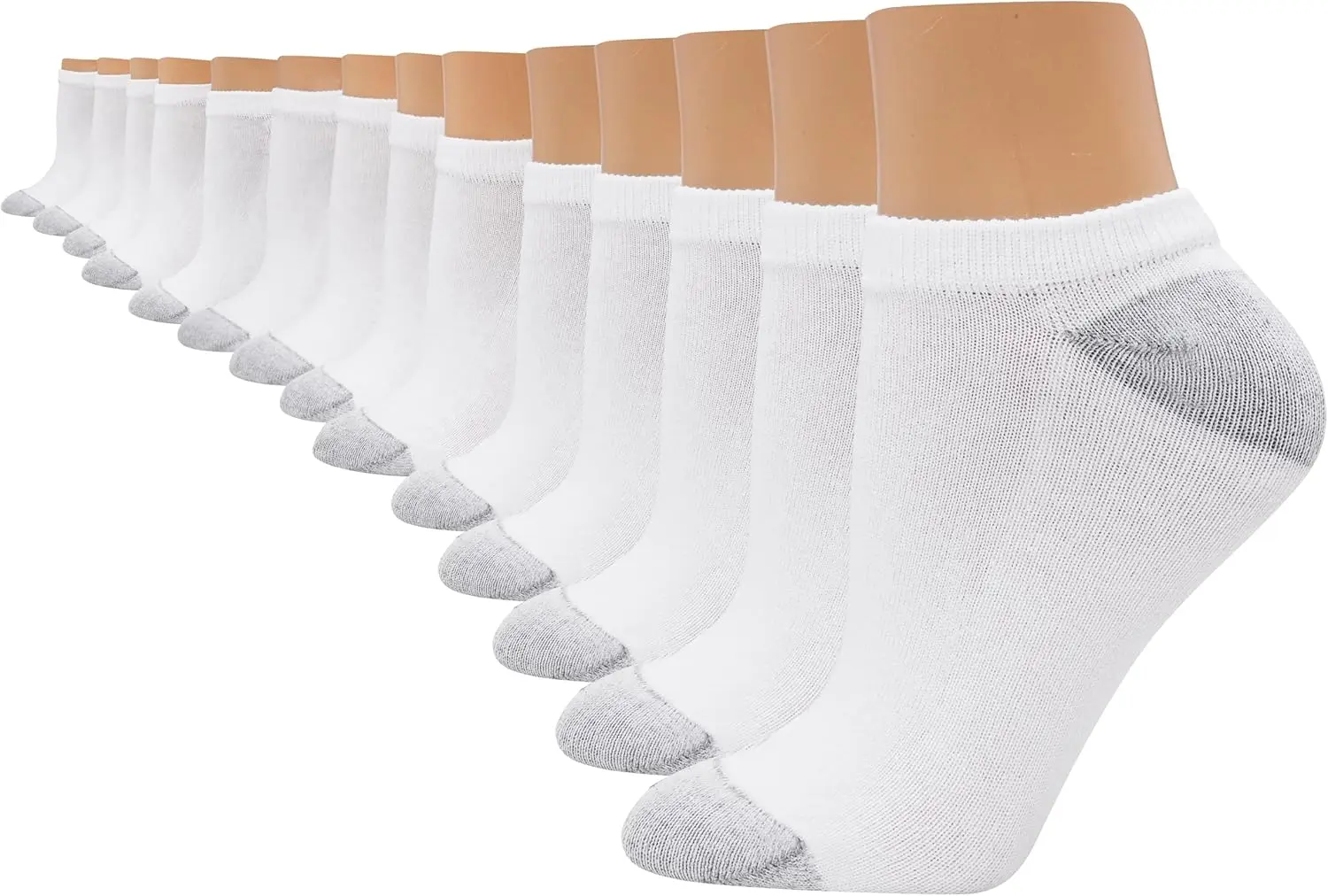 Comfortable No-Show Socks for Women, 14-Pack, Moisture-Wicking, Lightweight
Comfortable No-Show Socks for Women, 14-Pack, Moisture-Wicking, Lightweight