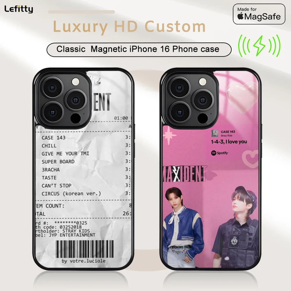 S-SKZ M-MAXIDENTS Phone Case For iPhone 16 15 14 13 12 11 Pro Max Plus Mini Magnetic Magsafe Wireless Charging Cover
S-SKZ M-MAXIDENTS Phone Case For iPhone 16 15 14 13 12 11 Pro Max Plus Mini Magnetic Magsafe Wireless Charging Cover