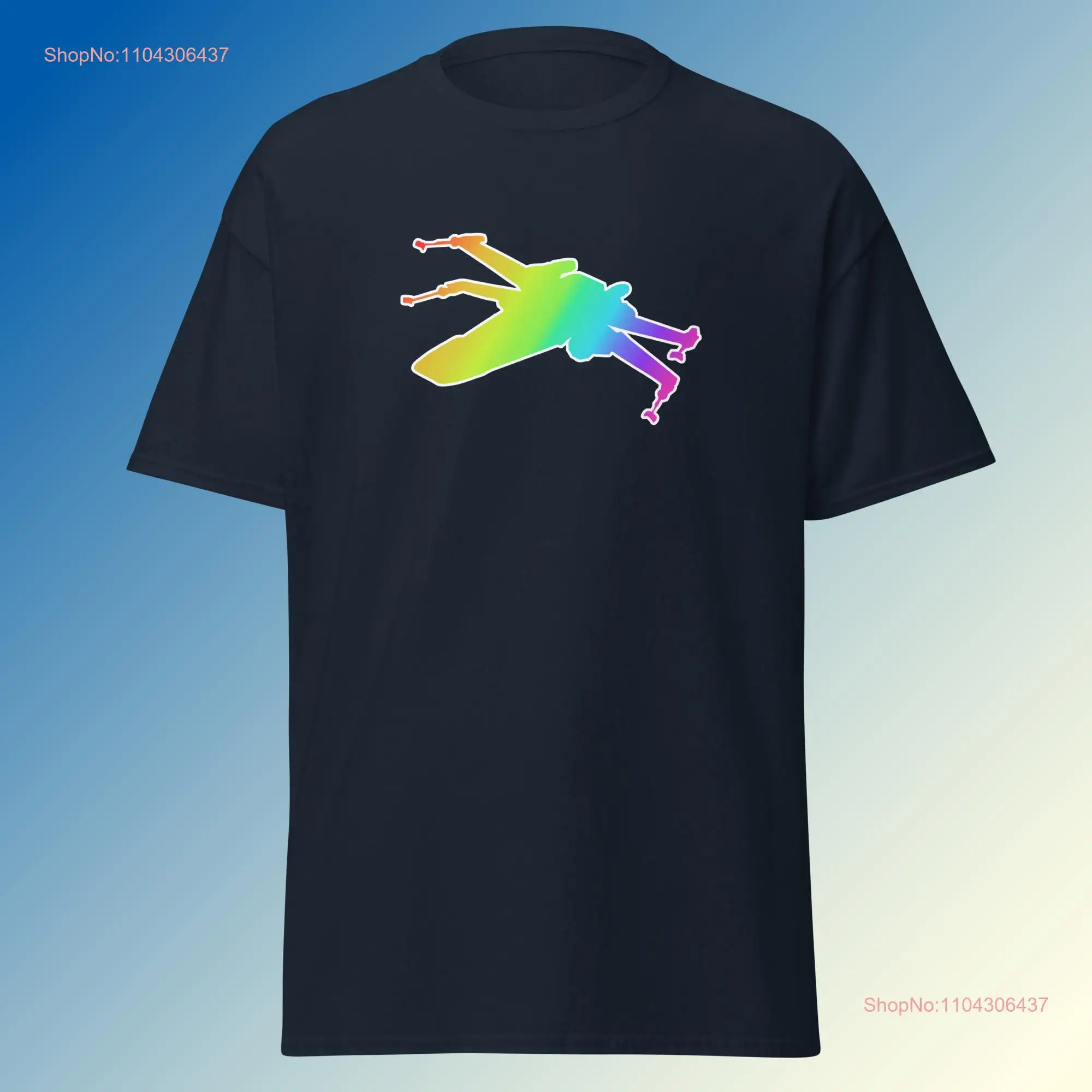 Футболка Rainbow X Wing Fighter Bold Sci Fi Космический корабль с длинными или короткими рукавами
Футболка Rainbow X Wing Fighter Bold Sci Fi Космический корабль с длинными или короткими рукавами
