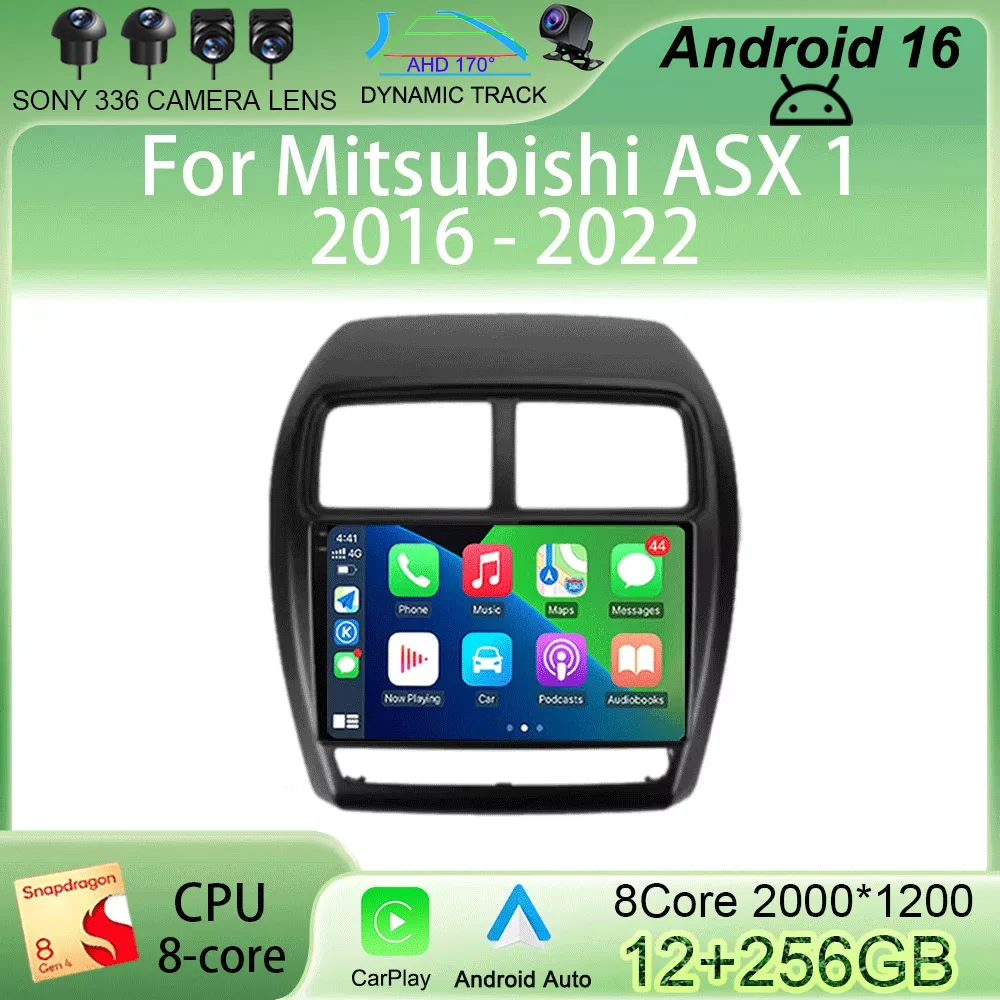 Android 16 For Mitsubishi ASX 1 2016 - 2022 Car Radio Multimedia Video Player Navigation GPS Android auto Wireless carplay DVD
Android 16 For Mitsubishi ASX 1 2016 - 2022 Car Radio Multimedia Video Player Navigation GPS Android auto Wireless carplay DVD