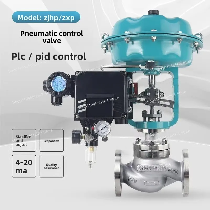 Pneumatic Control Valve Film Proportional Flow Single Seat Temperature Explosion-proof Steam Flange Stainless Steel Control
Pneumatic Control Valve Film Proportional Flow Single Seat Temperature Explosion-proof Steam Flange Stainless Steel Control
