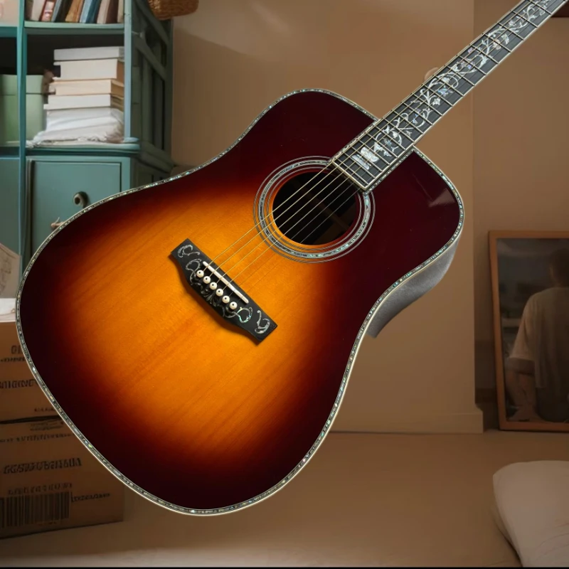 41 Inch D45 Series Picea Asperata Body Dark Wood Neck Solid Top Acoustic Guitar Free Shipping Professional Guitarists
41 Inch D45 Series Picea Asperata Body Dark Wood Neck Solid Top Acoustic Guitar Free Shipping Professional Guitarists