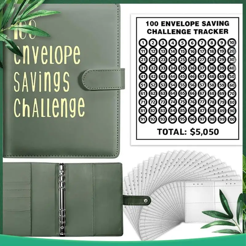 (NEW) 100 Envelope Challenge Binder, A5 Money Saving Budget Binder - Save 5,050 With The Money Saving Challenge Green Easy Insta
(NEW) 100 Envelope Challenge Binder, A5 Money Saving Budget Binder - Save 5,050 With The Money Saving Challenge Green Easy Insta