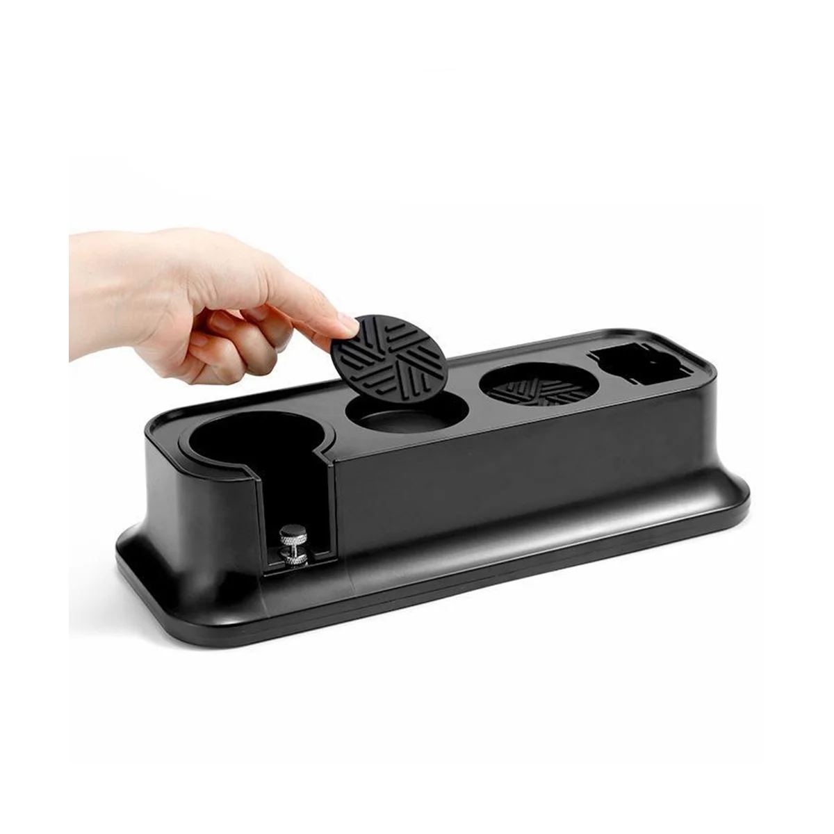 Coffee Tamper Holder Rack Portafilter Stand Espresso Distributor Mat Rack 51/53/58mm Coffee Maker Tool Accessories-Black
Coffee Tamper Holder Rack Portafilter Stand Espresso Distributor Mat Rack 51/53/58mm Coffee Maker Tool Accessories-Black