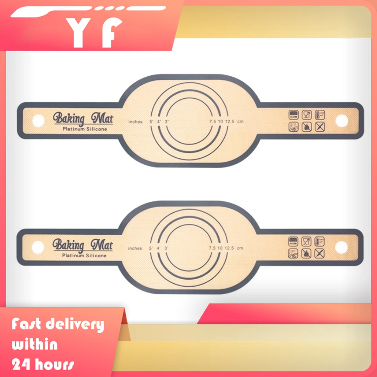 Silicone Non-Stick Sourdough Bread Liner Baking Mat Long Handles For Dutch Oven Mat With Long Handle Non-Stick Easy Clean Baking
Silicone Non-Stick Sourdough Bread Liner Baking Mat Long Handles For Dutch Oven Mat With Long Handle Non-Stick Easy Clean Baking