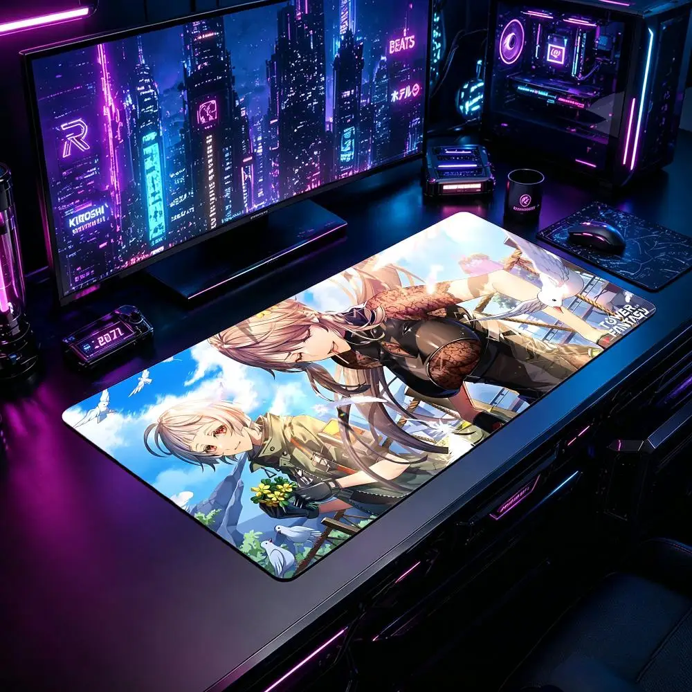 Gaming Mouse Pad Tower of Fantasy Mouse Pad XXL Large Desk Mat Non-Slip Rubber Extended Mousepad for PC Laptop Setup
Gaming Mouse Pad Tower of Fantasy Mouse Pad XXL Large Desk Mat Non-Slip Rubber Extended Mousepad for PC Laptop Setup