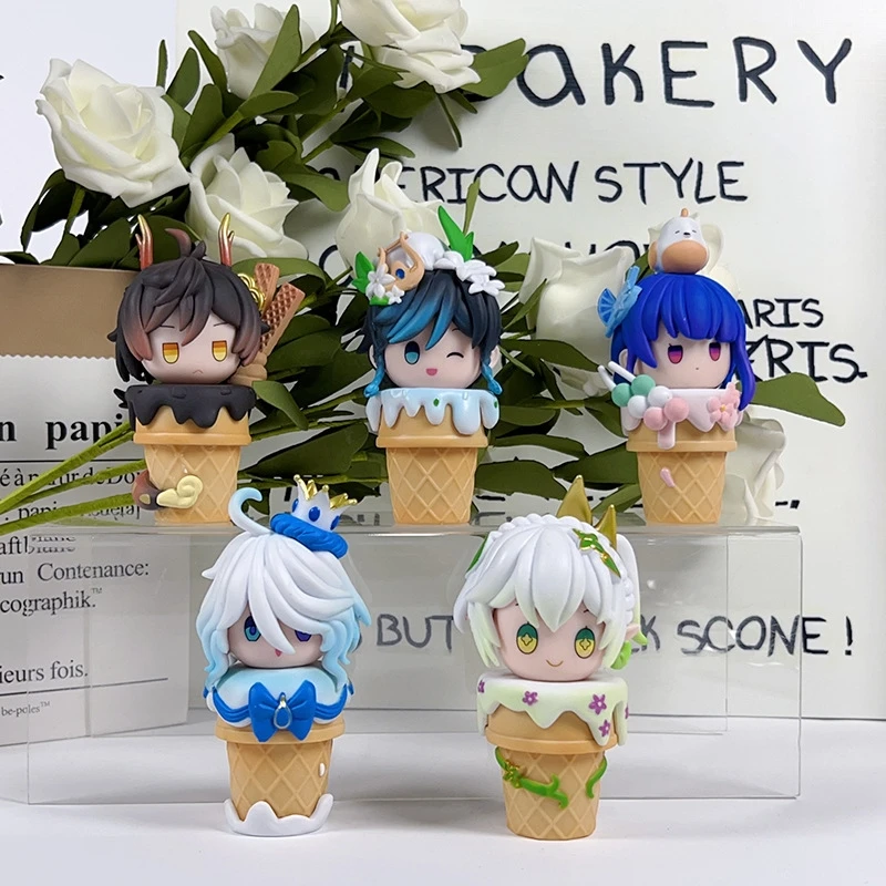 Genshin Impact Anime Figure Ice Cream Cute Kawaii Raiden Shogun Nahida Pvc Furina Model Ornament Collection Room Decor Gifts
Genshin Impact Anime Figure Ice Cream Cute Kawaii Raiden Shogun Nahida Pvc Furina Model Ornament Collection Room Decor Gifts