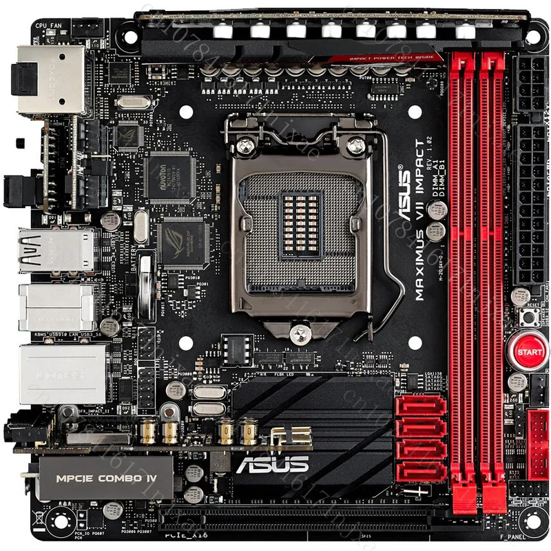 Для ASUS ROG Maximus VII Impact материнская плата с поддержкой 4150 4770 4790k 16G DDR3 Z97
Для ASUS ROG Maximus VII Impact материнская плата с поддержкой 4150 4770 4790k 16G DDR3 Z97