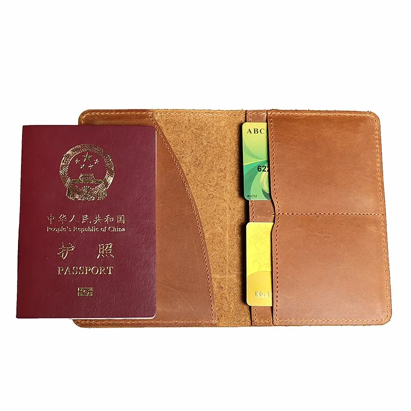 Nesitu Highend Vintage Brown Thick Genuine Crazy Horse Leather Women Men Credit Card Passport Holder Cover Wallet Purse M118
Nesitu Highend Vintage Brown Thick Genuine Crazy Horse Leather Women Men Credit Card Passport Holder Cover Wallet Purse M118