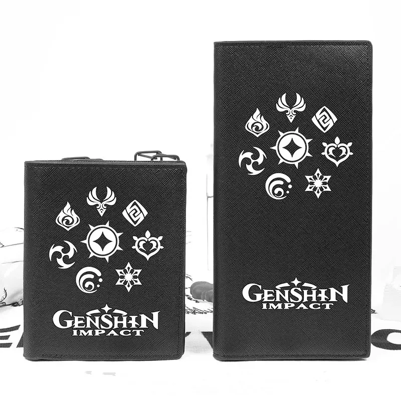 Anime Genshin Impact PU Leather Black Coin Purse Xiao Zhong Li Venti Cosplay Folding Wallet For Men Women Long Short Game Wallet
Anime Genshin Impact PU Leather Black Coin Purse Xiao Zhong Li Venti Cosplay Folding Wallet For Men Women Long Short Game Wallet