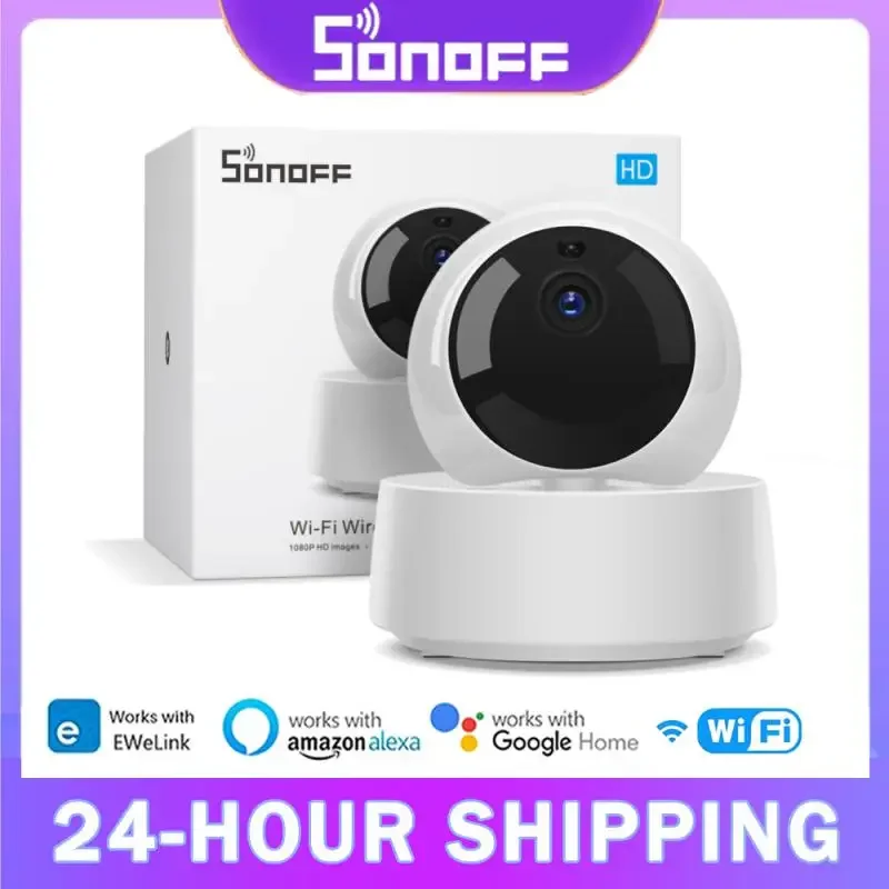 Беспроводная IP-камера видеонаблюдения SONOFF 1080P HD с поддержкой Wi-Fi и управлением через приложение
Беспроводная IP-камера видеонаблюдения SONOFF 1080P HD с поддержкой Wi-Fi и управлением через приложение