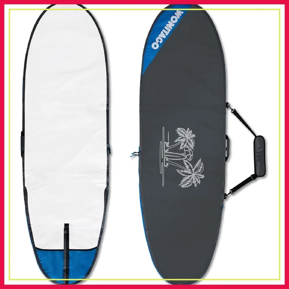 Surfboard Bag Zippered Day Bag with Shoulder Strap, Carrying Bags for Storage and Transport, Sizes 7'0-10'0
Surfboard Bag Zippered Day Bag with Shoulder Strap, Carrying Bags for Storage and Transport, Sizes 7'0-10'0