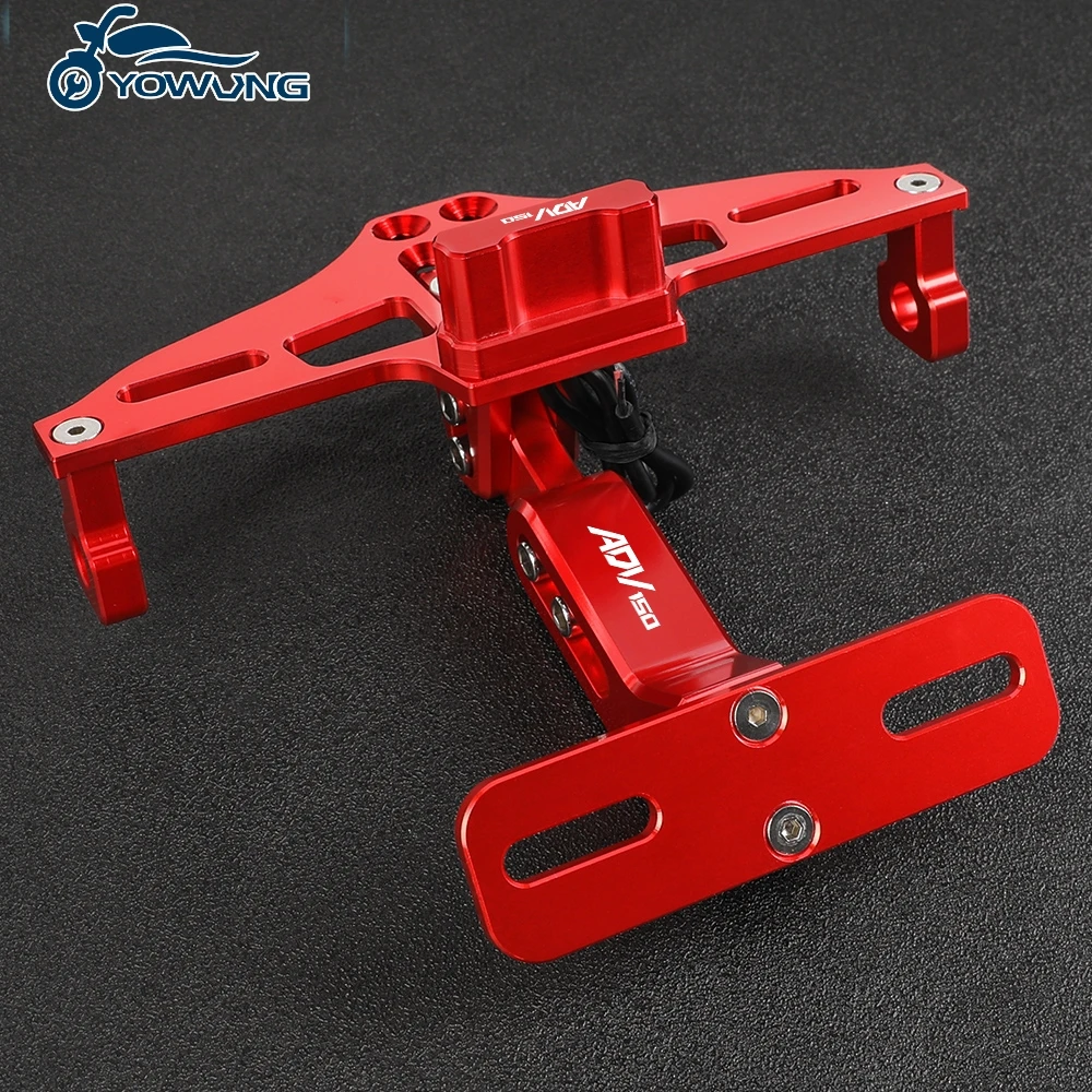 For Honda ADV 150 ADV150 2019 2020 2021 2022 2023 Adjustable CNC Aluminum Bracket License Plate Holder LED Light
For Honda ADV 150 ADV150 2019 2020 2021 2022 2023 Adjustable CNC Aluminum Bracket License Plate Holder LED Light
