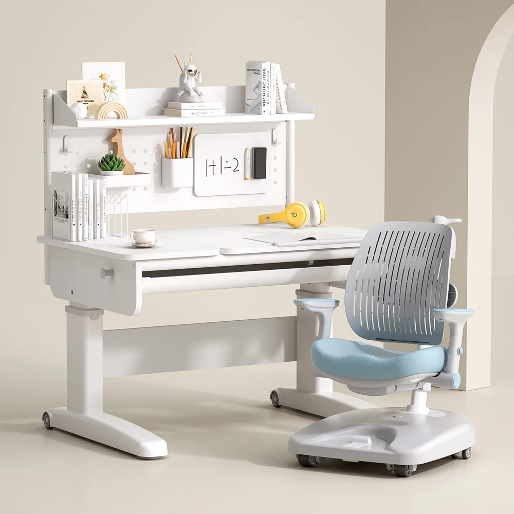 Adjustable Height Ergonomic Children Homework Table Home Furniture Friendly Materials Portable Kids Study Desk and Chair Set
Adjustable Height Ergonomic Children Homework Table Home Furniture Friendly Materials Portable Kids Study Desk and Chair Set