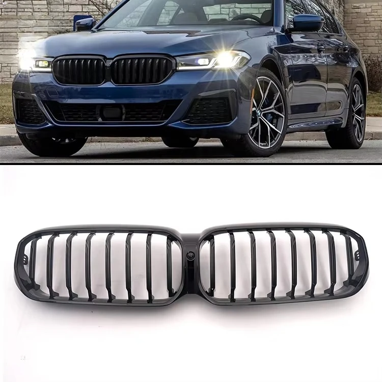 ABS Material Car Bumpers Front Grille for 5 Series G30 G38 LCI 2018-so Far Gloss Black UV Protected Surface Screw 100%
ABS Material Car Bumpers Front Grille for 5 Series G30 G38 LCI 2018-so Far Gloss Black UV Protected Surface Screw 100%