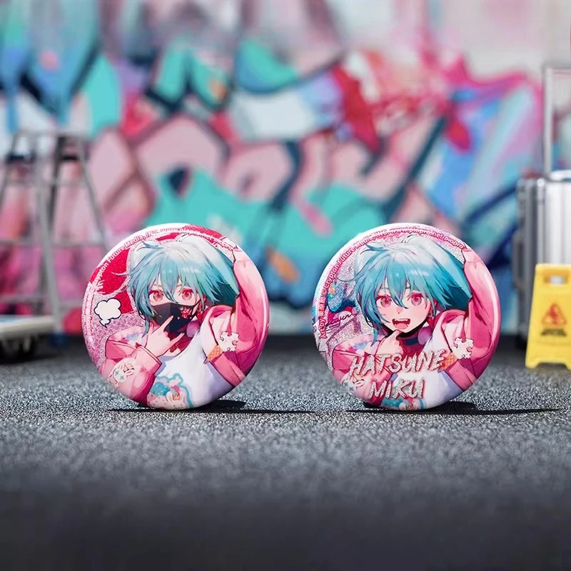Значок серии Hatsune Miku Wave Intrusion, милый значок с изображением девушки из мультфильма, булавки для косплея, аниме, одежда, рюкзак, ювелирные изделия, аксессуары, подарки 
Значок серии Hatsune Miku Wave Intrusion, милый значок с изображением девушки из мультфильма, булавки для косплея, аниме, одежда, рюкзак, ювелирные изделия, аксессуары, подарки