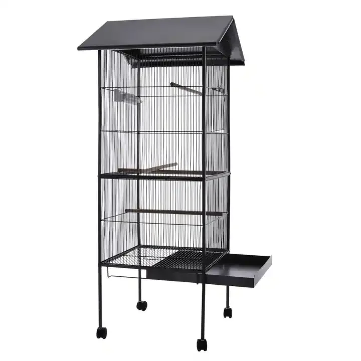 TIANHAIDA Wholesale Large Steel Aviary Coop Pet Parrot Cage Bird Cage With Roof And Food Bowl Breeding Cage For Bird Parrot
TIANHAIDA Wholesale Large Steel Aviary Coop Pet Parrot Cage Bird Cage With Roof And Food Bowl Breeding Cage For Bird Parrot