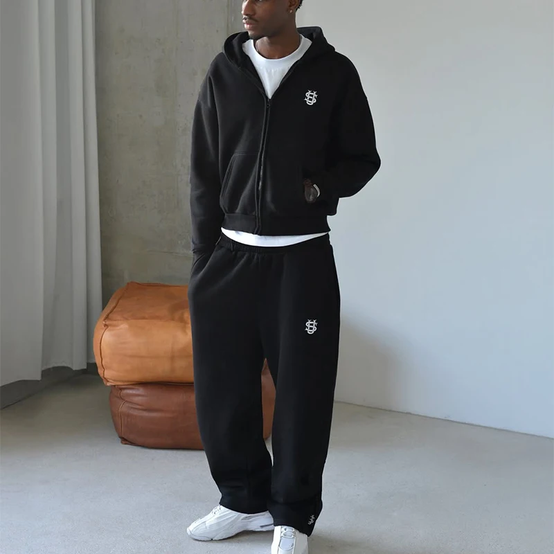 Y2k Мужские и женские повседневные спортивные осенне-зимние мужские толстовки с капюшоном, комплект на молнии, однотонный костюм для отдыха, уличные повседневные толстовки с капюшоном, брюки 2025
Y2k Мужские и женские повседневные спортивные осенне-зимние мужские толстовки с капюшоном, комплект на молнии, однотонный костюм для отдыха, уличные повседневные толстовки с капюшоном, брюки 2025