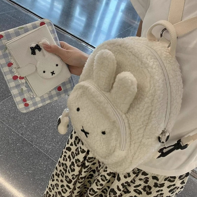 Kawaii Miffy Cartoon Anime Cute Fluffy Plush Soft Adorable Lovely Teen Student Travel Everyday School Backpack Cartoon Toys
Kawaii Miffy Cartoon Anime Cute Fluffy Plush Soft Adorable Lovely Teen Student Travel Everyday School Backpack Cartoon Toys
