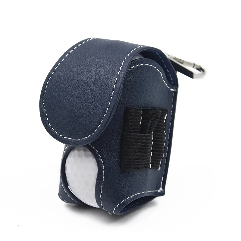Портативная кожаная сумка для хранения мячей для мини-гольфа в японском корейском стиле с подвесным ремнем для аксессуаров для гольфа 
Портативная кожаная сумка для хранения мячей для мини-гольфа в японском корейском стиле с подвесным ремнем для аксессуаров для гольфа