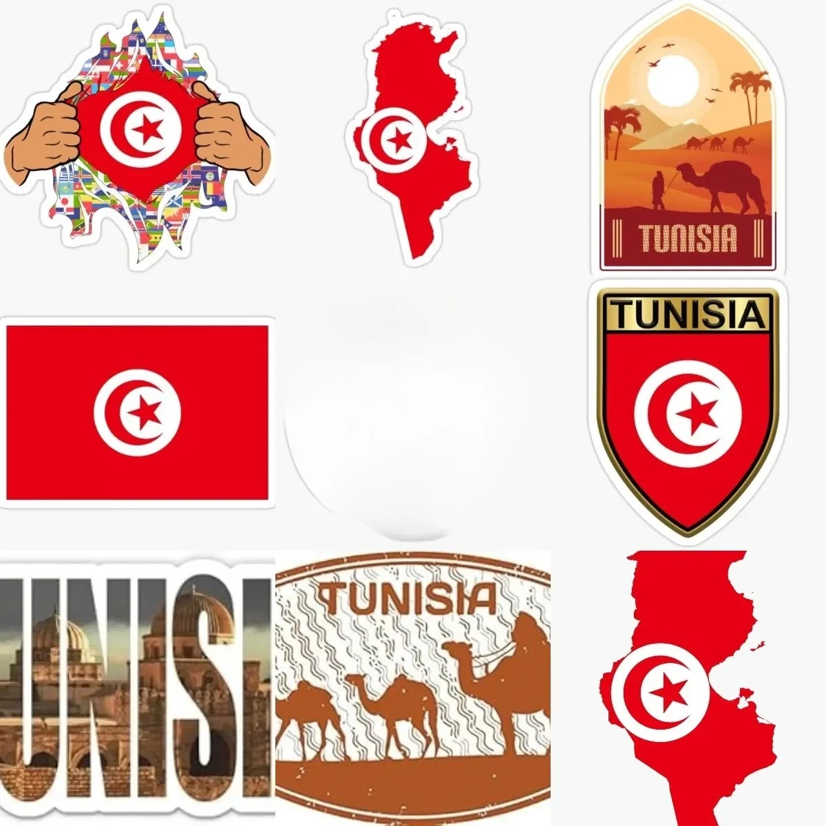 Tunisia Flag Map Emblem PVC Sticker for Decorate Fridge Wall Car Truck Window Bicycle Helmet Bumper Decal Accessories
Tunisia Flag Map Emblem PVC Sticker for Decorate Fridge Wall Car Truck Window Bicycle Helmet Bumper Decal Accessories