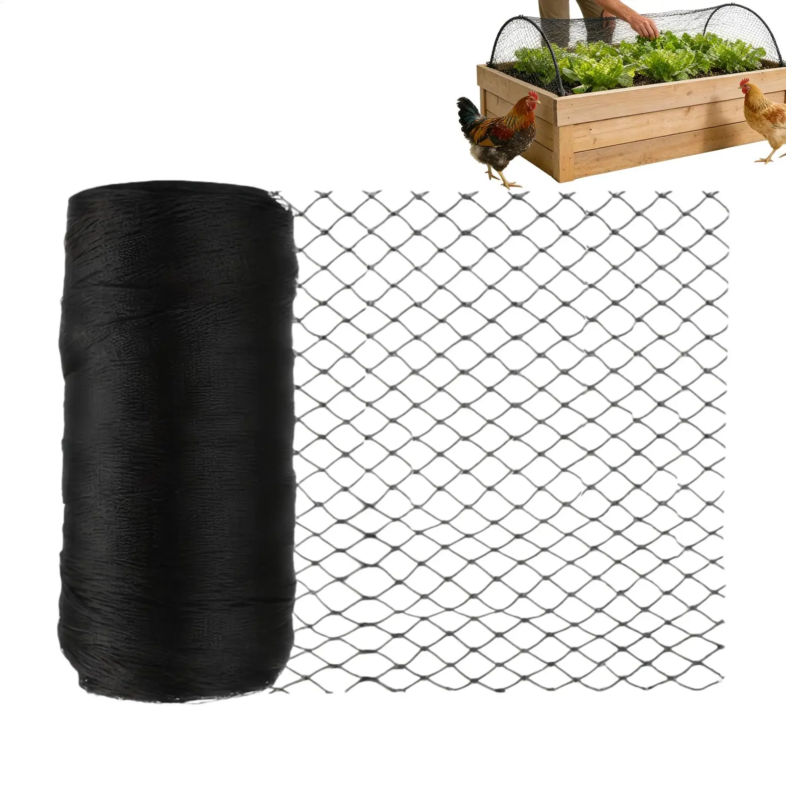 Сверхпрочная сетка от птиц для сада и защиты урожая, защитная сетка для растений от птиц, кошек, собак, кур
Сверхпрочная сетка от птиц для сада и защиты урожая, защитная сетка для растений от птиц, кошек, собак, кур