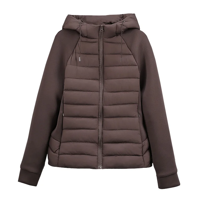 2026 Women's Clothing Parkas Splicing Fashion Cotton Padded Clothes Jacket Hooded Long Sleeve Casual Outerwear
2026 Women's Clothing Parkas Splicing Fashion Cotton Padded Clothes Jacket Hooded Long Sleeve Casual Outerwear